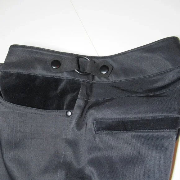 Lip Service Velvet Cross Pants Small Rare Low Rise Goth Rocker Excellent Jeans - Picture 6 of 14